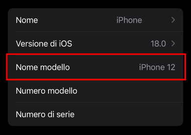 Tutorial finding iPhone model